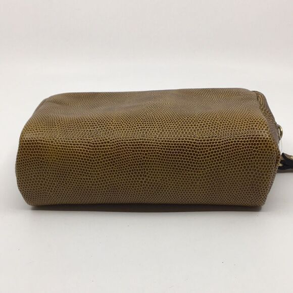 Patricia Nash Glena leather box wristlet  leather embossed NWT with *flaw* - Picture 9 of 16